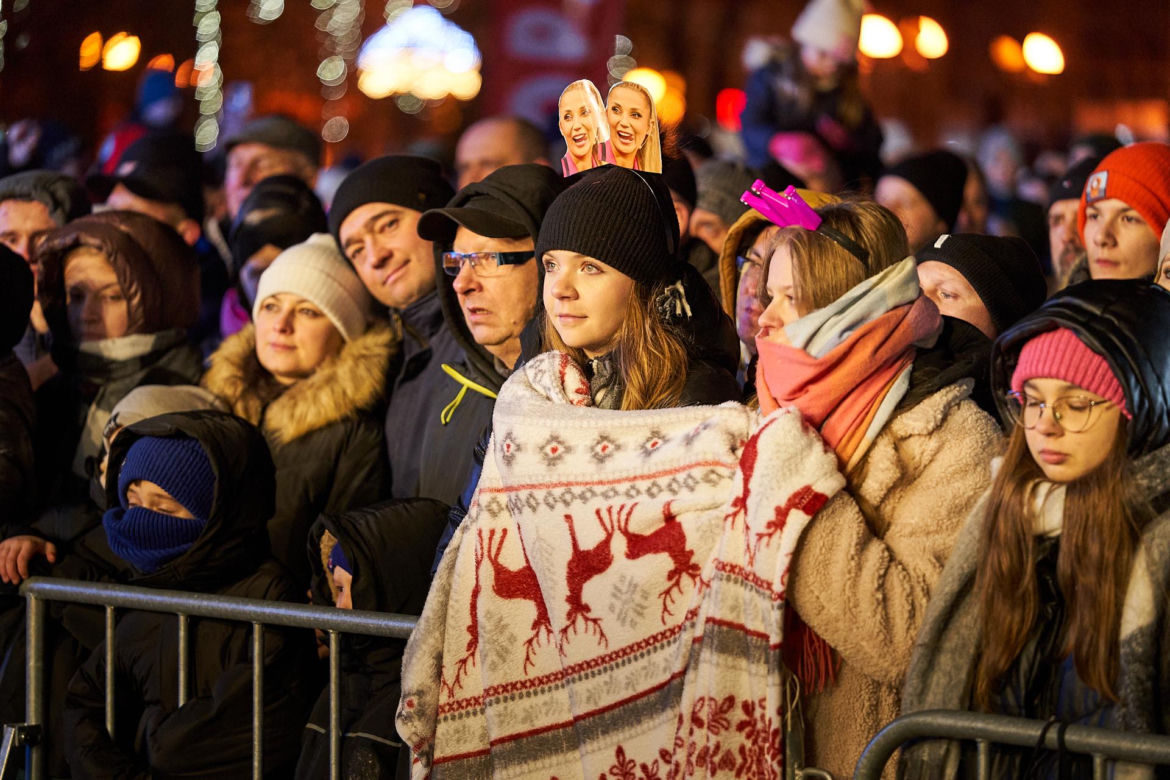 Sylwester miejski w Siedlcach odwiedziły w 2024 roku prawdziwe tłumy mieszkańców miasta i regionu