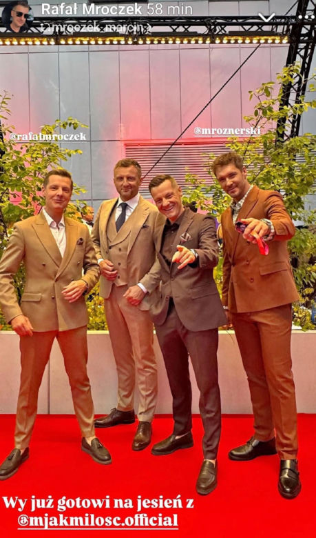 Arkadiusz Smoleński, Rafał Mroczek, Marcin Mroczek, Mikołaj Roznerski - M jak miłość. Ramówka TVP