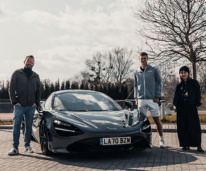 Hubert Hurkacz w McLarenie 720S Coupe