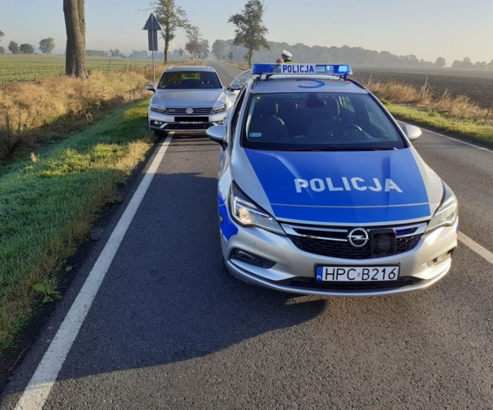 Pijany kierowca w Volkswagenie Passacie