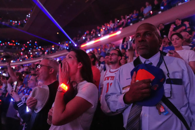 Trump wygwizdany przez kibiców na meczu finałowym NBA w Nowym Jorku, wcześniej zasnął