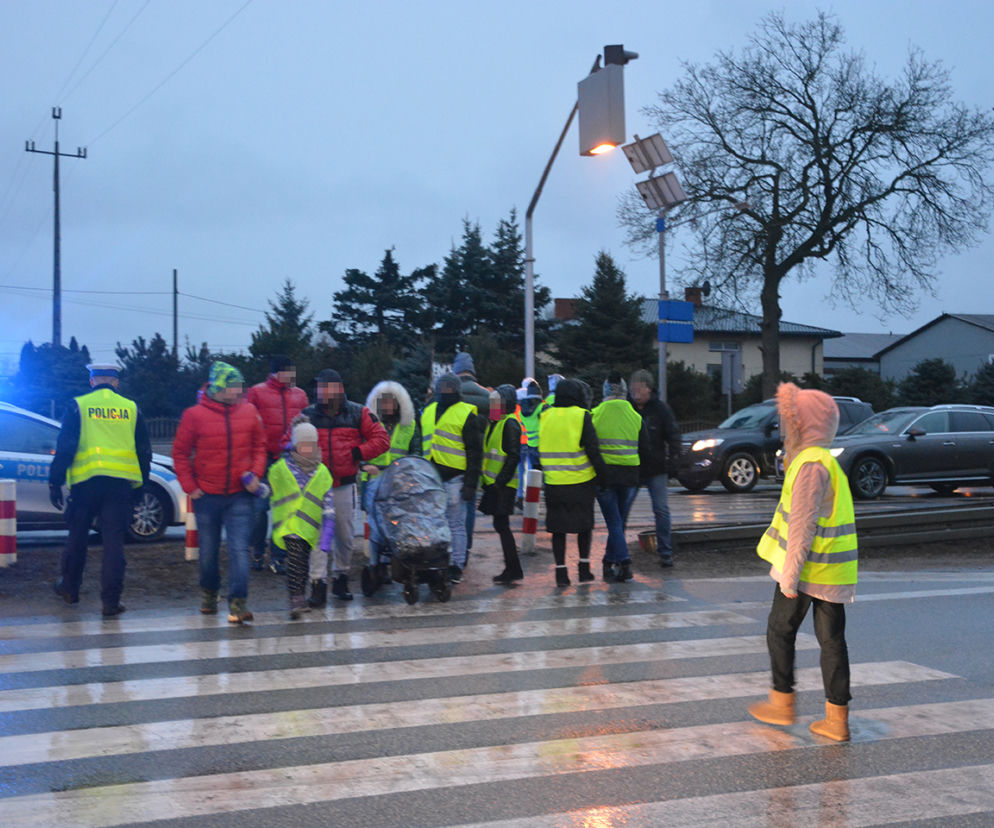 Blokada drogi krajowej DK7