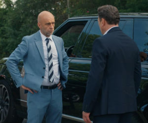 Barwy szczęścia, odcinek 3264. Stefaniak (Paweł Ławrynowicz), Bazylow (Andrzej Szeremeta)