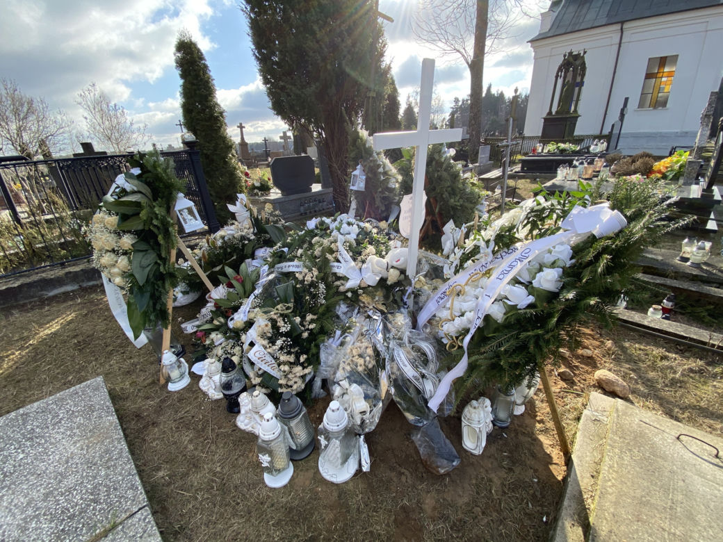 Boćki. Grób 3,5-letniego Krystiana, który zginął w tragicznym wypadku na DK 19