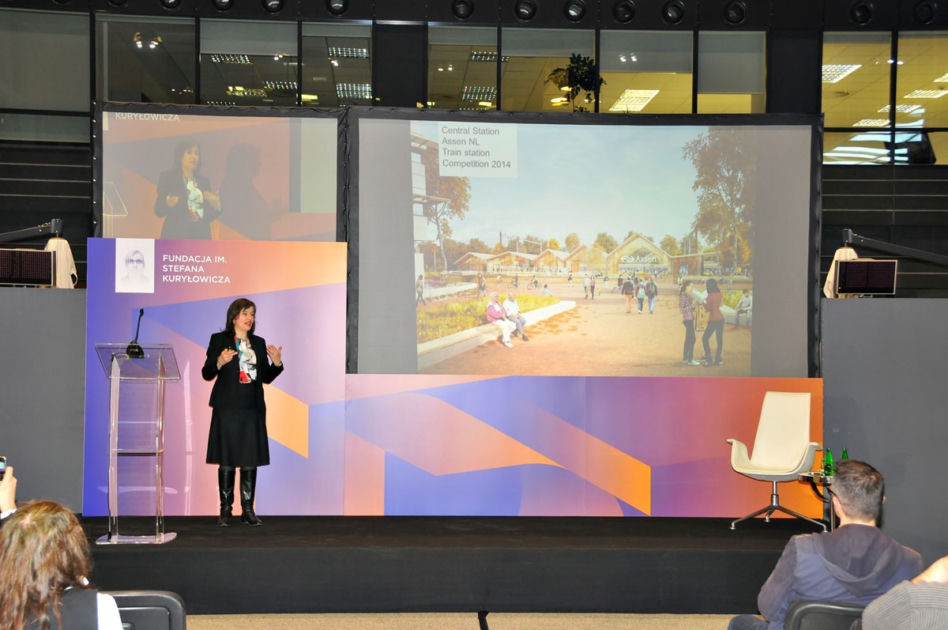 Wykład Nathalie de Vries z MVRDV