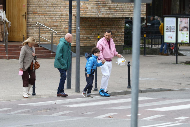 Misiek Koterski spędza Wielkanoc z rodziną w Sopocie