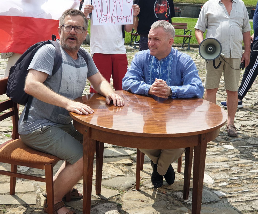 Polsko-ukraińskie spotkanie zakończyło się awanturą z udziałem policji