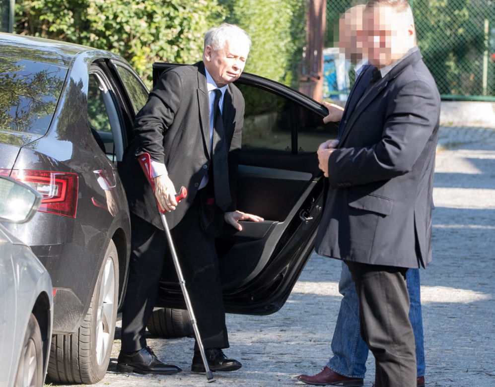 Tak CIERPI Kaczyński