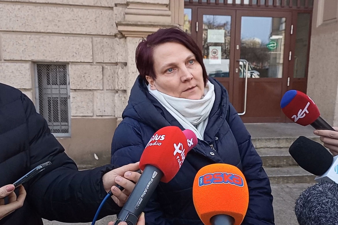 Mama Łukasza Berezaka odebrała skradzioną przystawkę do wózka