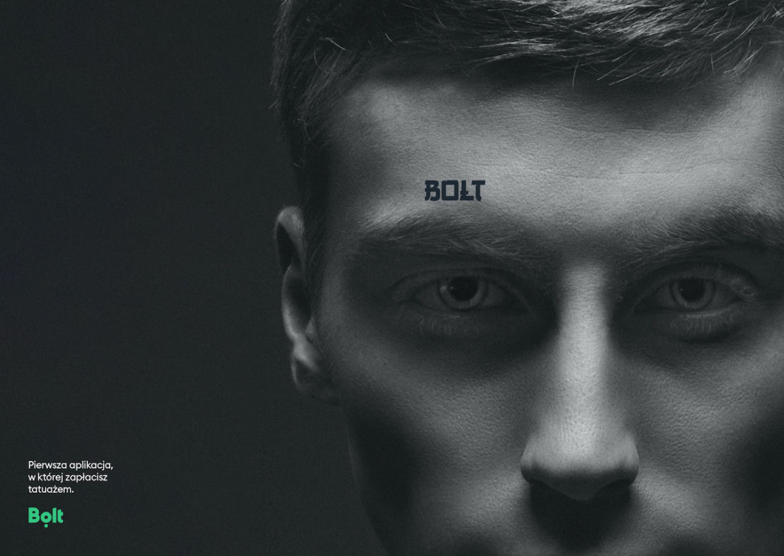 Bolt tatuaż