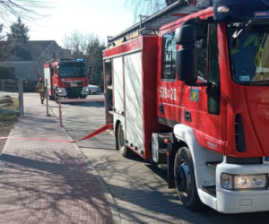 Koparka rozpruła rurę z gazem. Pilna akcja służb w Nasielsku