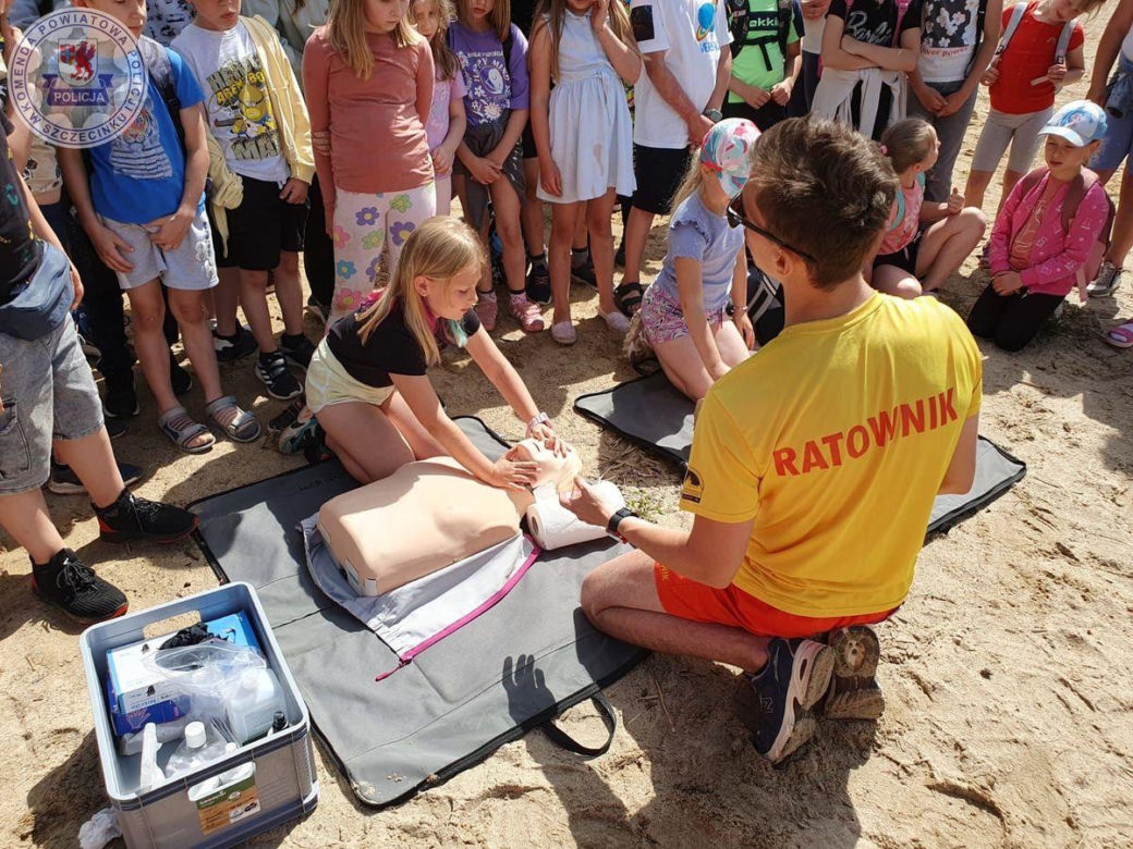 Bezpieczeństwo nad wodą - akcja profilaktyczna