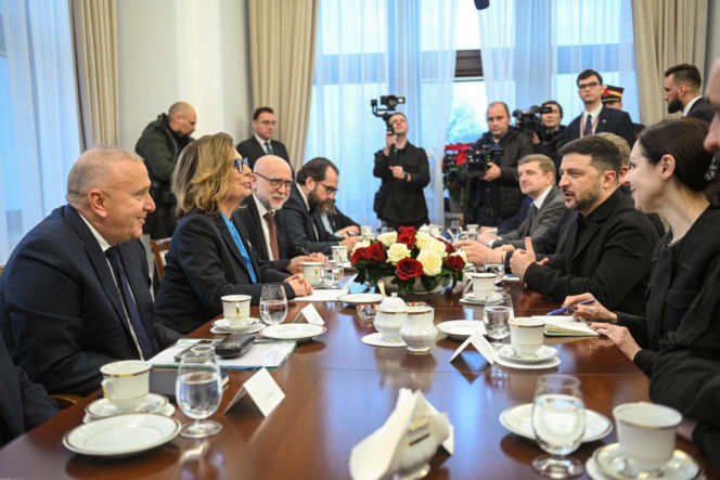 Wołodymyr Zełenski w polskim Sejmie