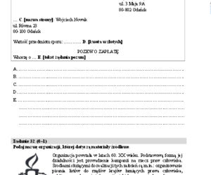 Matura rozszerzona WOS 13