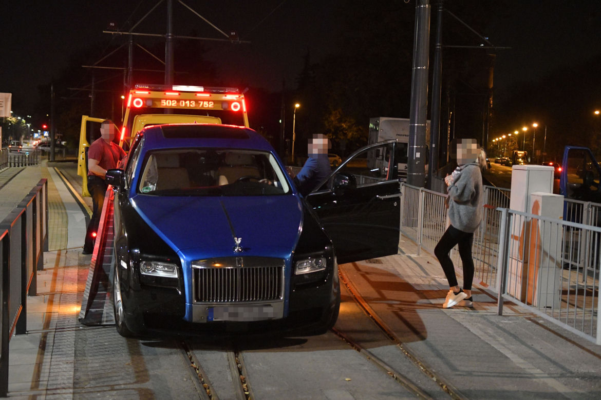 Rolls-Royce wypadek