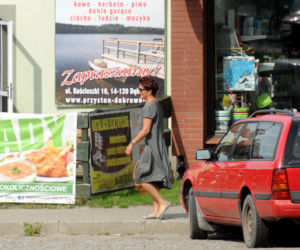 Jolanta Kwaśniewska na zakupach