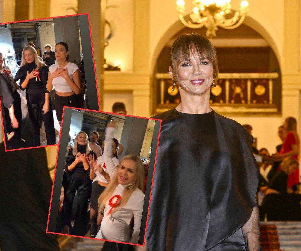 Roztańczone gwiazdy szalały na imprezie patriotycznej. Kożuchowska w swoim żywiole! Rusin wszystko pokazała!