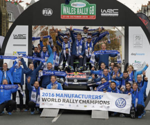Volkswagen Motorsport czwarty raz z rzędu Rajdowym Mistrzem Świata FIA (WRC) producentów