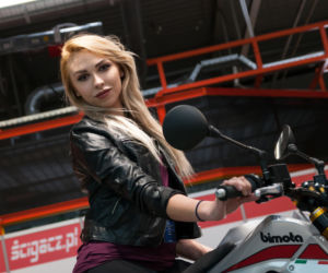 Hostessy na Warsaw Motorcycle Show