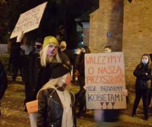 Protest w centrum Bydgoszczy