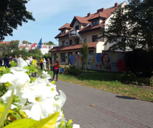 Leszno ma kolejny mural. Powstał na murze naprzeciwko I LO