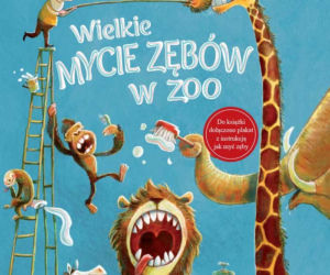 Wielkie mycie zębów w zoo