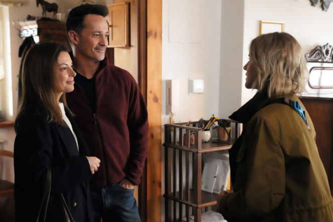 Barwy szczęścia odc. 3372. Janka (Oliwia Drożdżyk), Mariusz (Rafał Cieszyński), Kasia (Katarzyna Glinka)