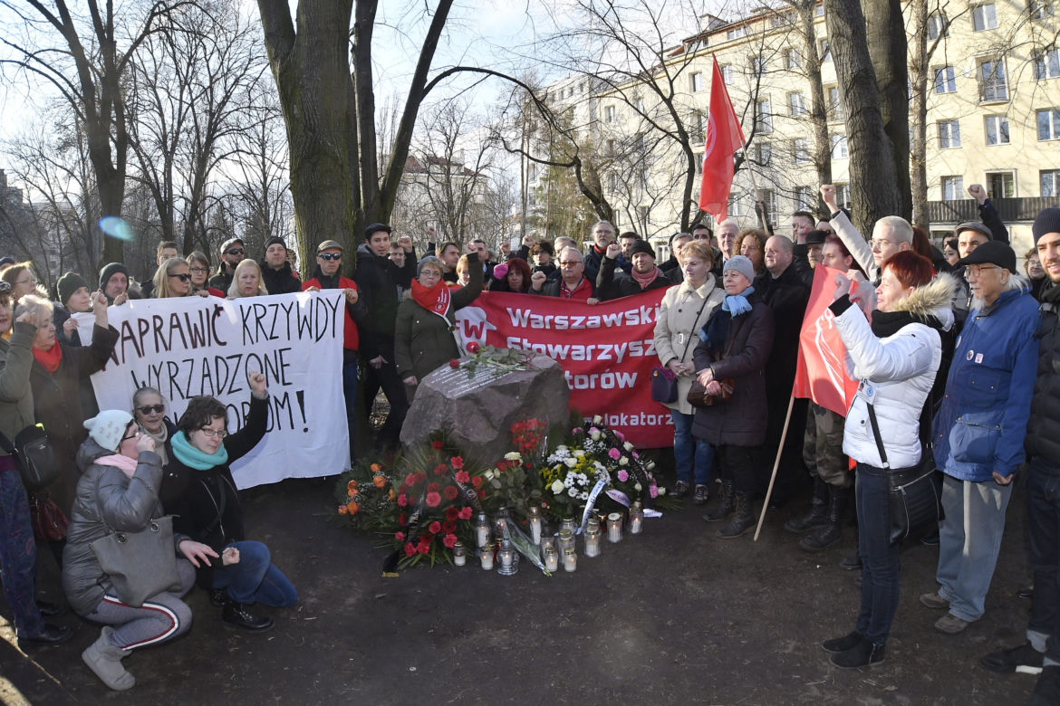 Pikieta po 9 latach od śmierci Jolanty Brzeskiej