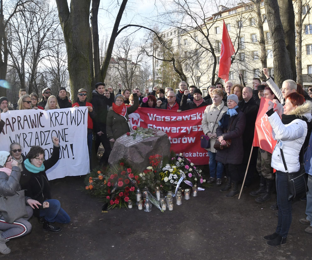 Pikieta po 9 latach od śmierci Jolanty Brzeskiej