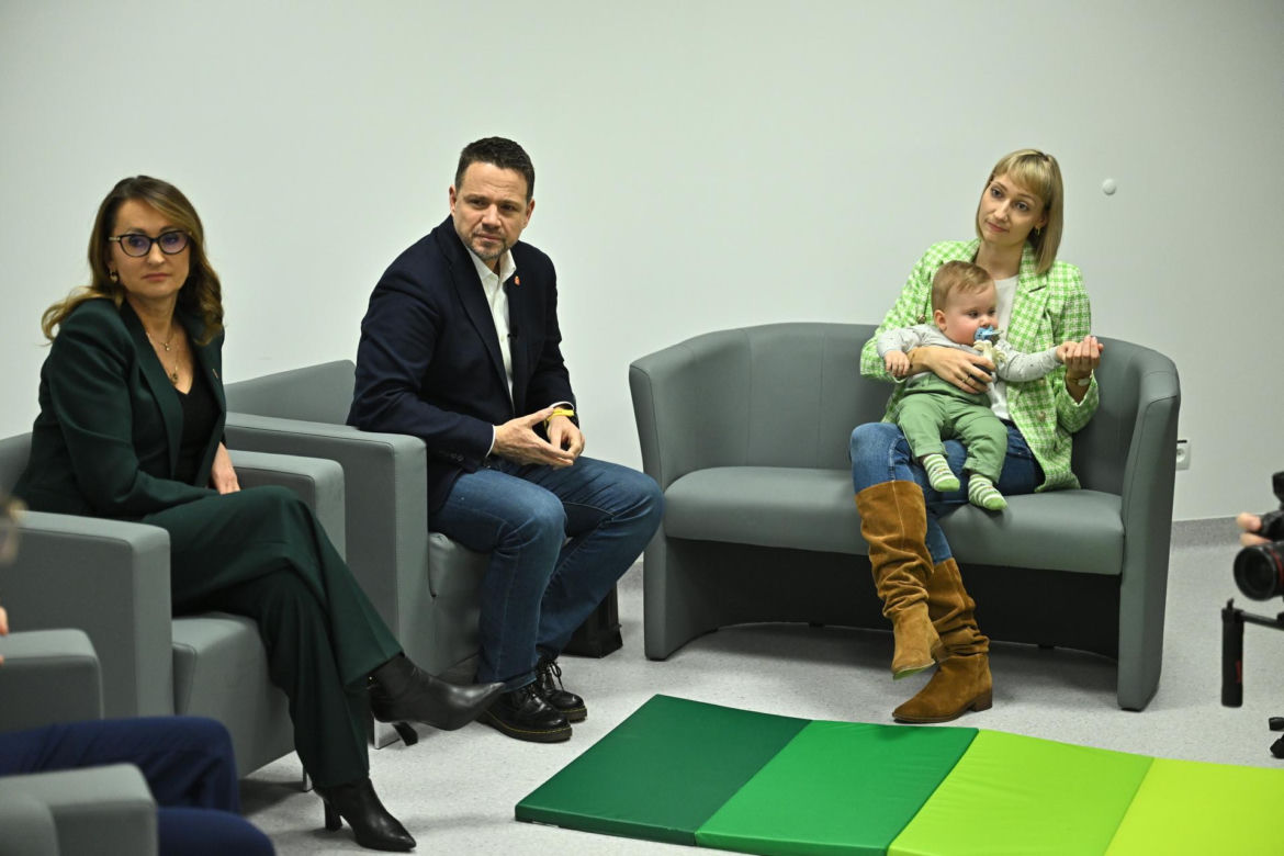 Zoperowali Tadziowi kręgosłup, gdy był jeszcze w brzuchu mamy. O Szpitalu Bielańskim mówi cały świat