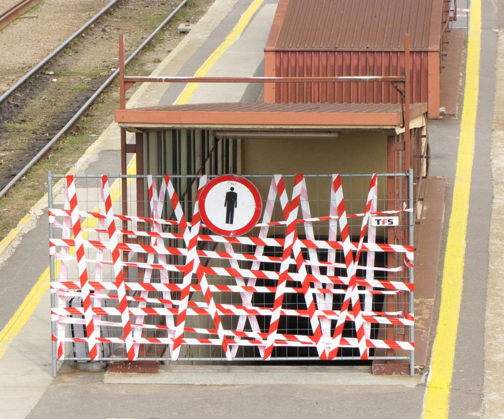 Remont Dworca PKP w Rzeszowie trwa