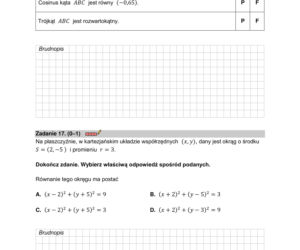 Matura 2023. Arkusz pokazowy matematyka