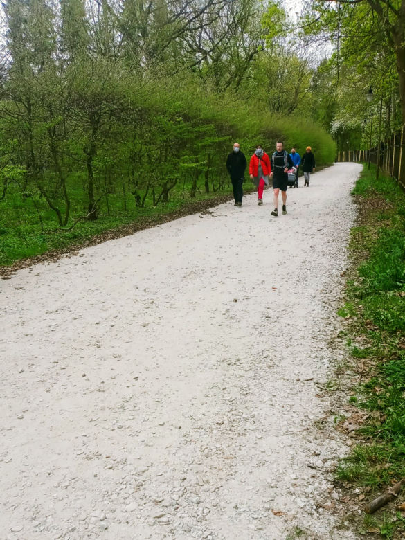 Aleja Fałata otwarta dla spacerowiczów