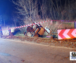 Jazda pod wpływem alkoholu zakończona wypadkiem