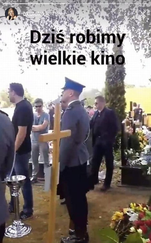 Pogrzeb Tomka z "M jak miłość"