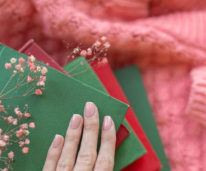 Świąteczny manicure