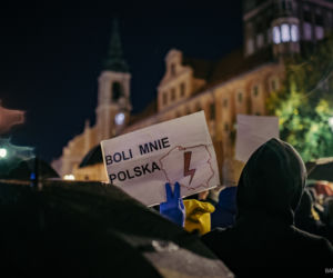 Strajk Kobiet w Toruniu 27.10.2020 - wtorkowy protest i blokada ulic