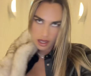 Aryna Sabalenka z głębokim dekoltem