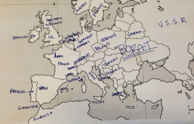 Mapa Europy