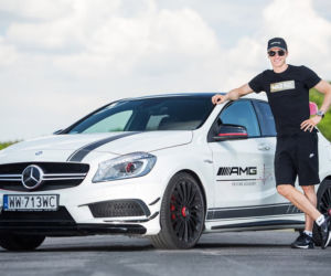 Robert Lewandowski na AMG Driving Academy