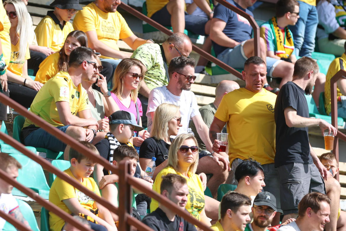 GKS Katowice - Lecha Gdańsk ZDJĘCIA kibiców 