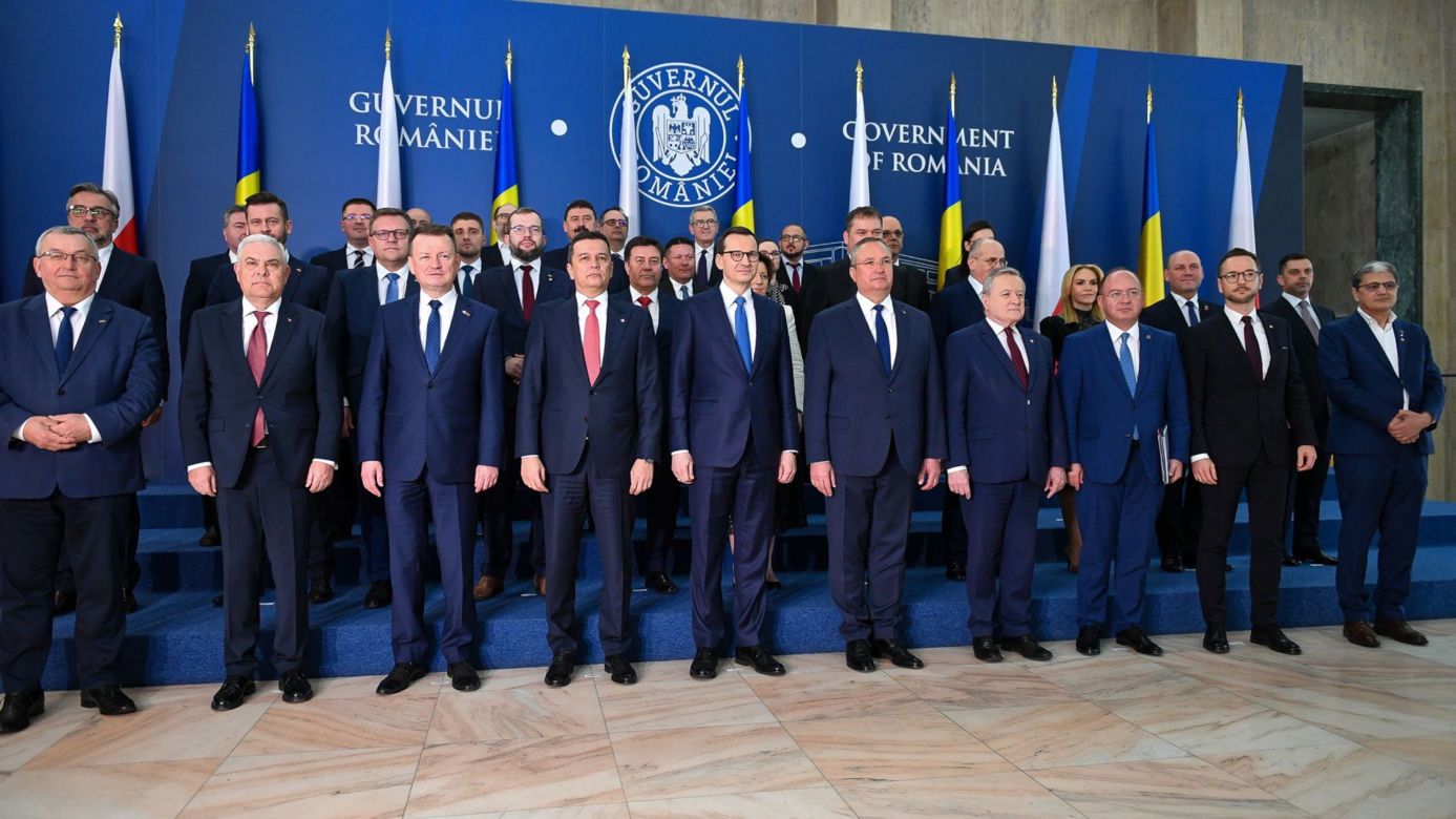 Premier Mateusz Morawiecki w Bukareszcie 