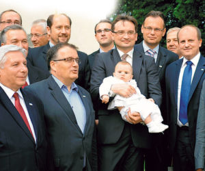 Ziobro ochrzcił synka