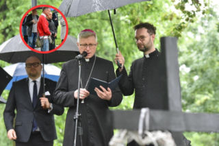 Przyszedł z nożem, skonfrontował się z prezydentem! Władze, biskup i mieszkańcy modlili się w miejscu ataku na Klaudię