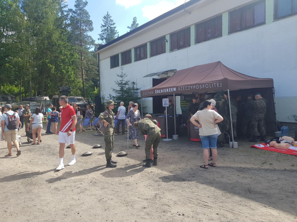 Święto Wojska Polskiego 2023. Piknik wojskowy w Czarnej Białostockiej [ZDJĘCIA]