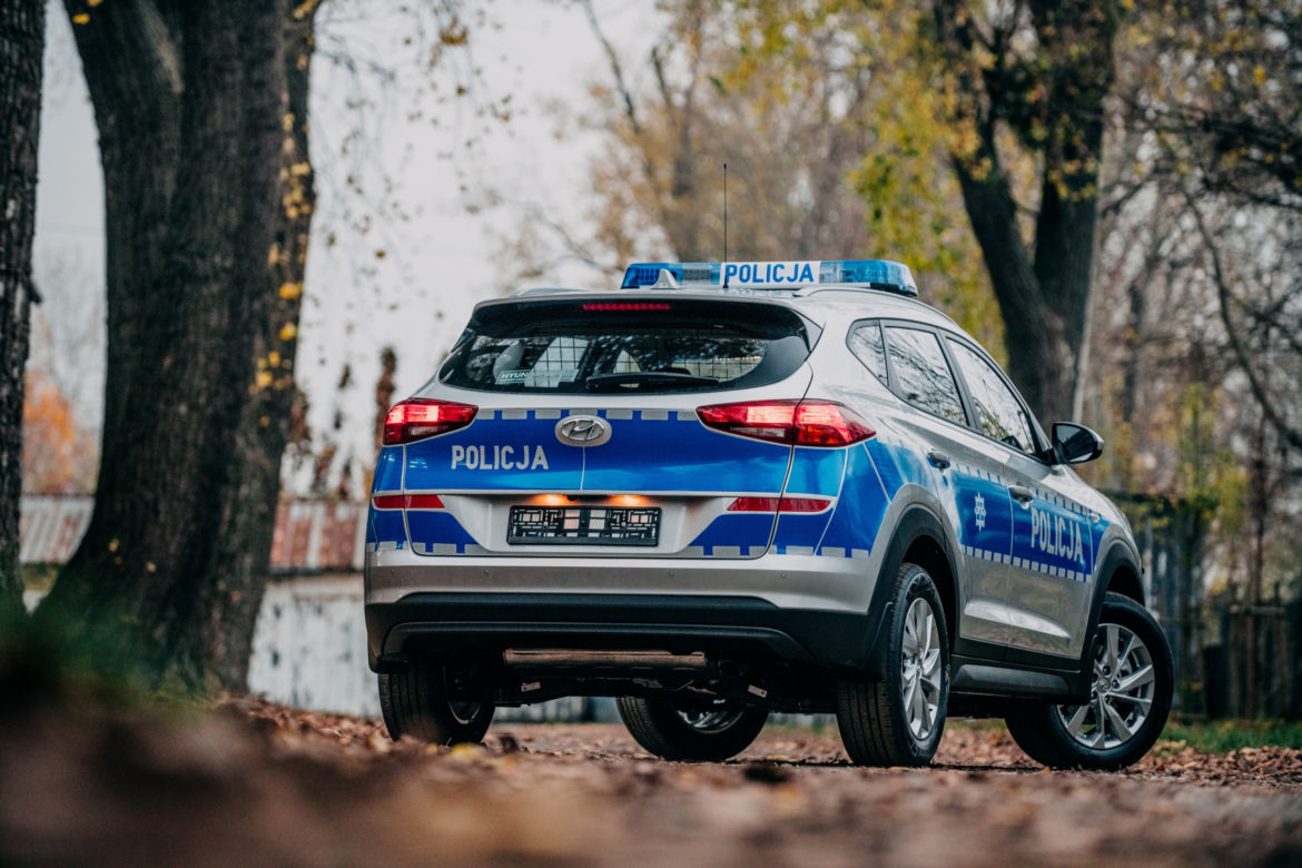 Policyjny Hyundai Tucson 1.6 T-GDI 177 KM 6MT AWD
