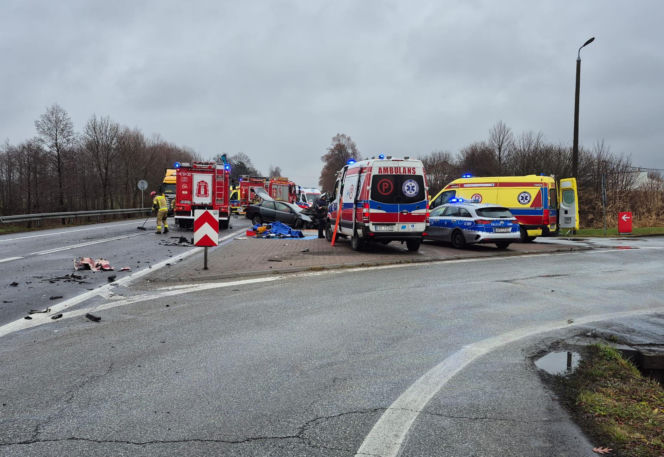 Wypadek w Sufczynie DK 94