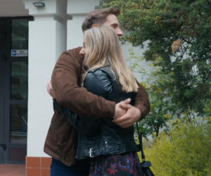 Barwy szczęścia, odcinek 3280. Tomasz (Jakub Sokołowski),Grażyna (Kinga Suchan)