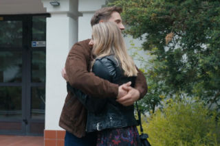 Barwy szczęścia, odcinek 3280. Tomasz (Jakub Sokołowski),Grażyna (Kinga Suchan)