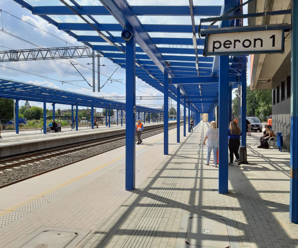 peron w Lesznie